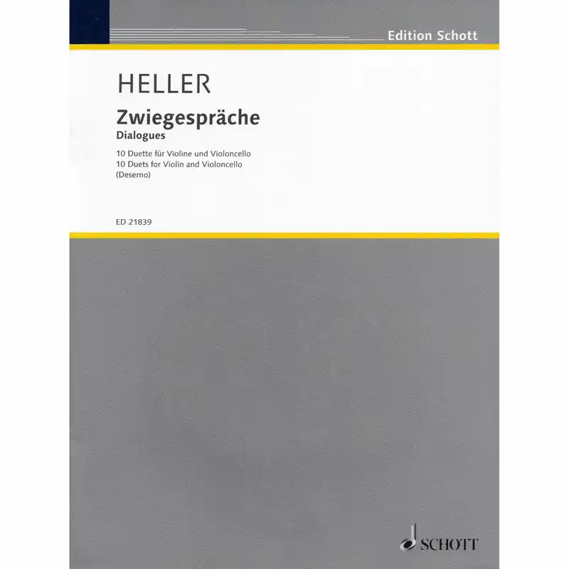 Heller — Dialogues: 10 Duets for Violin and Cello Trusted Brand