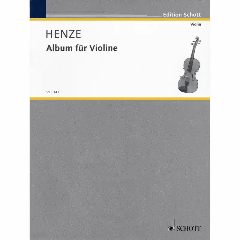 Same Day Shipping Henze — Album for Solo Violin