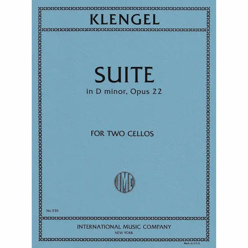 Trending Klengel — Suite in D Minor, Op. 22 for Two Cellos