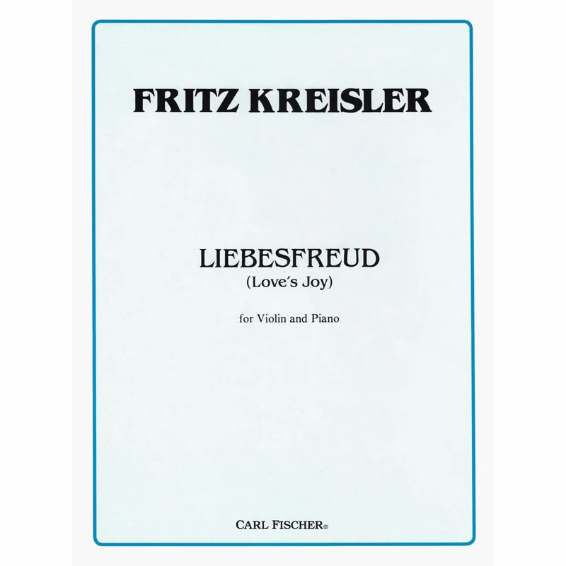 High Quality Kreisler — Liebesfreud for Violin and Piano