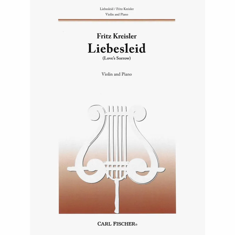 Kreisler — Liebesleid for Violin and Piano Next Day Delivery