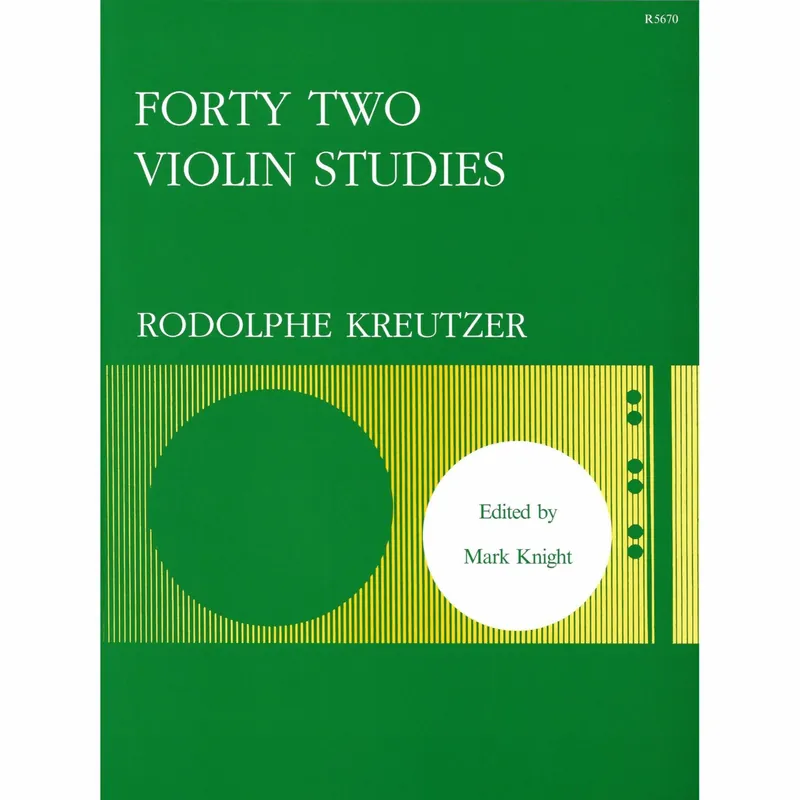 Price Cut Kreutzer — Forty Two Violin Studies