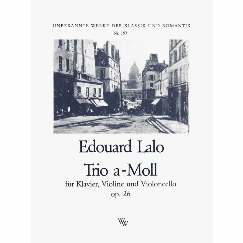 Lalo — Piano Trio in A Minor, Op. 26 Direct From Manufacturer