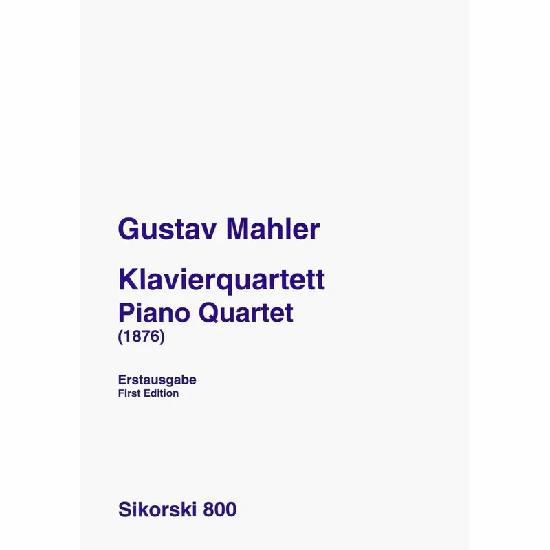 Mahler — Piano Quartet Authentic