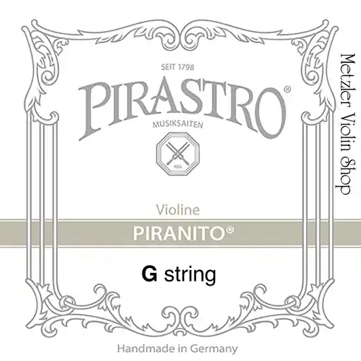 Exclusive Offer Pirastro PIRANITO chrome-steel violin G string, medium,