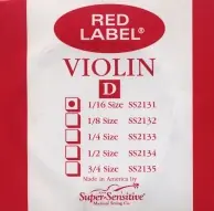Fresh Stock Red Label violin D 1/16
