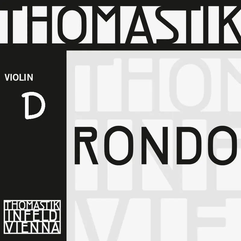 Weekend Sale Rondo silver violin D string, 4/4 medium, by Thomastik-Infeld, straight