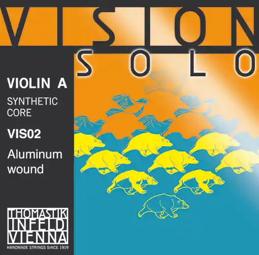 VISION SOLO violin A string, aluminum wound, 4/4, by Thomastik-Infeld Certified