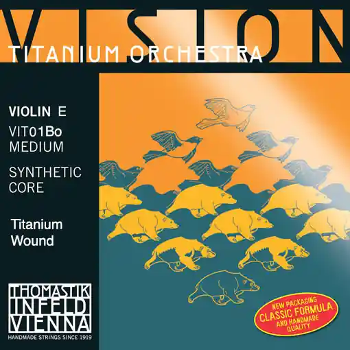 Save Now VISION Titanium Orchestra violin E string, all types, by Thomastik-Infeld