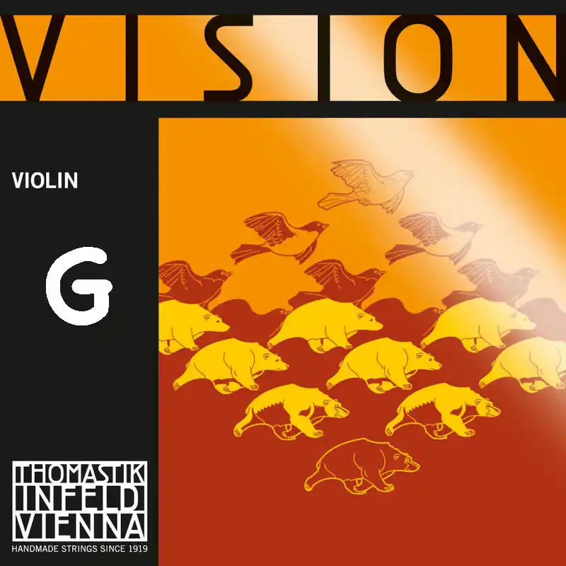 VISION violin G string by Thomastik-Infeld, silver, Latest