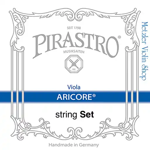 Same Day Shipping (Discontinued)Pirastro ARICORE medium viola string set w. aluminum A & D