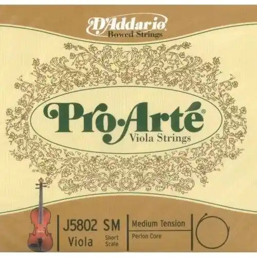 D'Addario Pro-Arté viola med. string set (12"-15"), medium One Day Deal