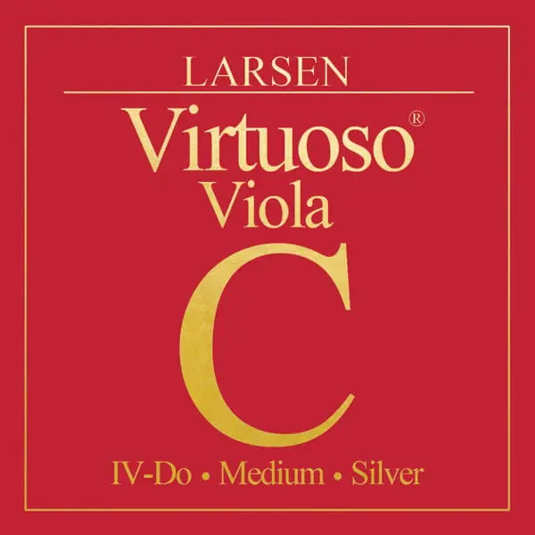 High Quality Larsen Virtuoso silver viola C string, Denmark,