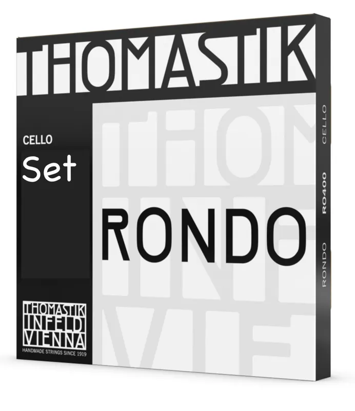 Budget Rondo cello string set by Thomastik-Infeld, straight
