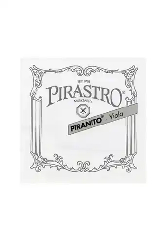 Weekend Sale Pirastro PIRANITO viola steel string set for 15"-17" viola