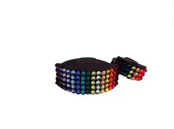 Baroque Bling Viola Mute ''Rainbow'' Swarovski Crystals Authentic