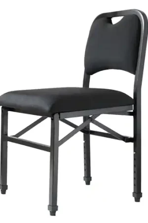 Worldwide Shipping AdjustRite folding cello chair, extra-tall