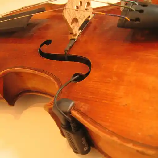 REALIST Copperhead viola transducer (pickup) with 1/8'' mini jack, by David Gage Free Shipping
