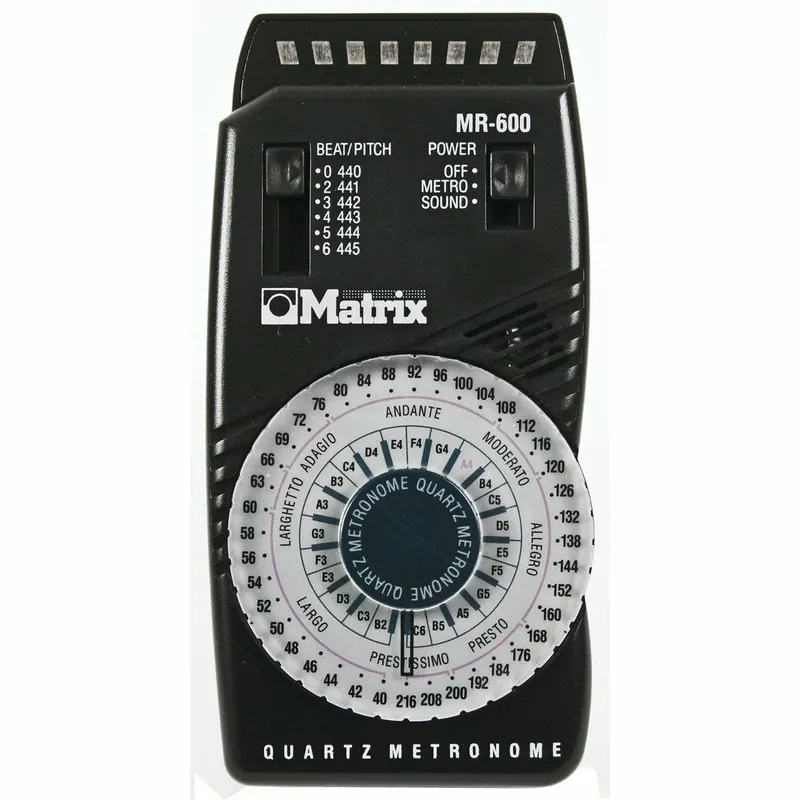 High Quality Matrix MR-600 deluxe quartz metronome, loud
