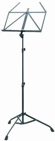 Next Day Delivery K&M ''Starline'' Professional Black Steel Extra Tall Music Stand, (Military)