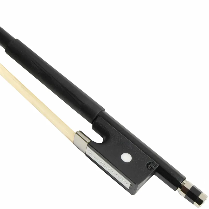 Glasser Plastic Grip Round Fiberglass Violin Bow Crafted