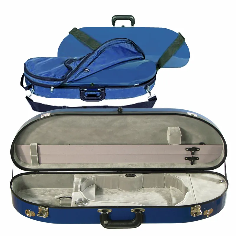 Big Sale Bobelock 2048 Fiberglass Half Moon Adjustable Viola Case