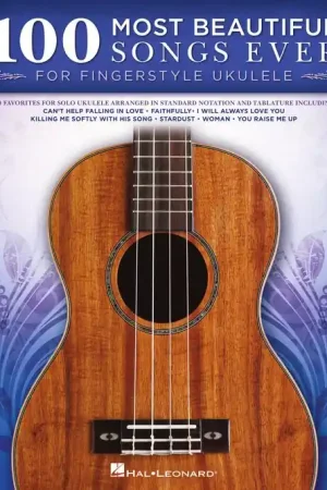 New Release 100 Most Beautiful Songs Ever for Fingerstyle Ukulele