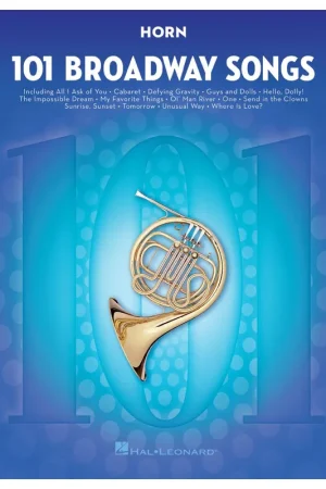 Price Drop 101 Broadway Songs for Horn