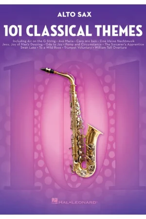 Warranty Included 101 Classical Themes for Alto Sax