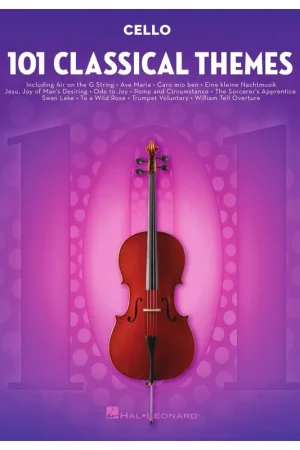 New Release 101 Classical Themes for Cello
