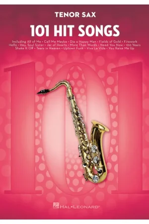 Genuine 101 Hit Songs for Tenor Sax