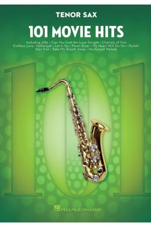 101 Movie Hits for Tenor Sax Markdown