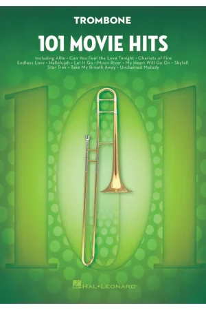 101 Movie Hits for Trombone Affordable