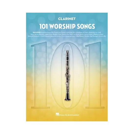 101 Worship Songs for Clarinet Genuine