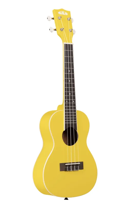 Hot Picks Kala Candy Lemon Drop Concert Ukulele