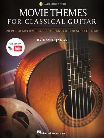 Worldwide Shipping Movie Themes For Classical Guitar