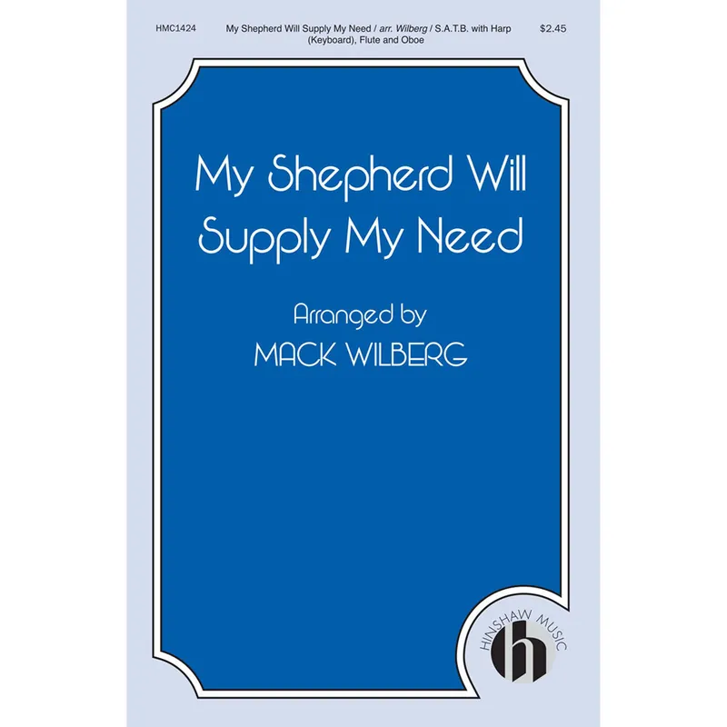 Low Price My Shepherd Will Supply My Need