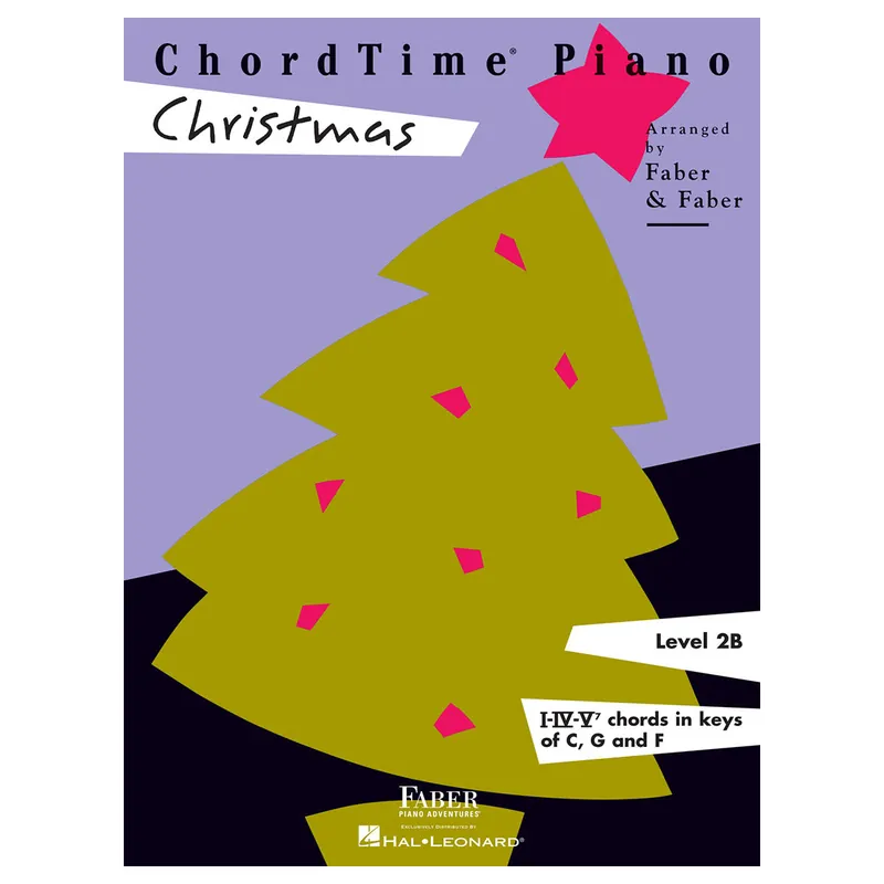 Editor’s Pick Piano Adventures ChordTime Level 2B - Christmas Book