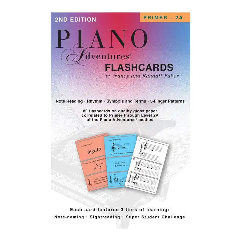 Piano Adventures Flashcards Save Now
