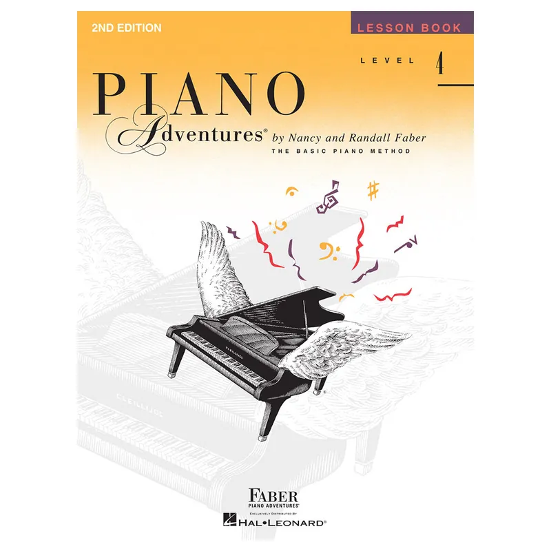 Piano Adventures Level 4 - Lesson Book - 2nd Edition Same Day Shipping