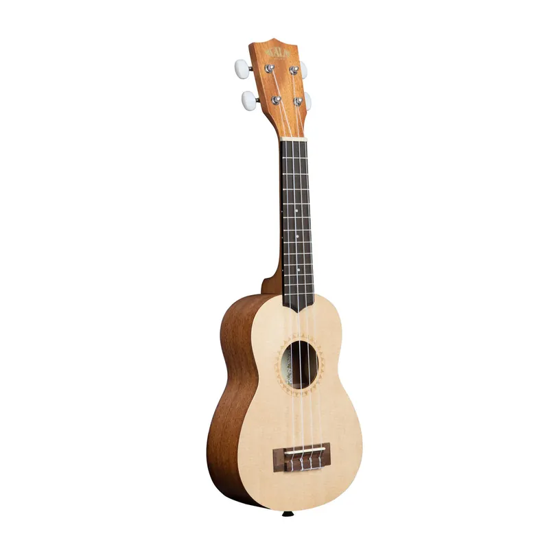 Satin Spruce Top Mahogany Soprano Ukulele Fast Shipping