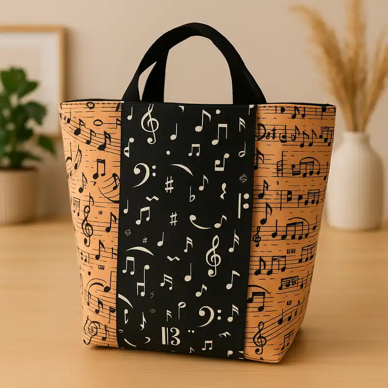 Sheet Music Tote Bag Express Delivery