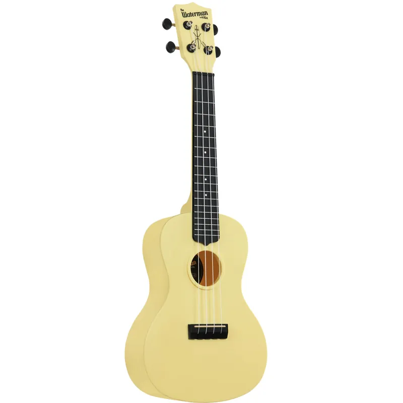 One Day Deal Starlight Yellow Glow in the Dark Concert Waterman Ukulele