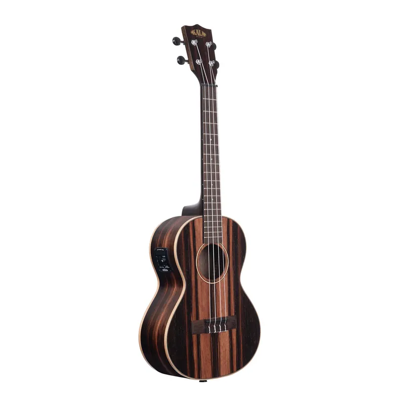 Striped Ebony Tenor Ukulele w/ EQ Cheap