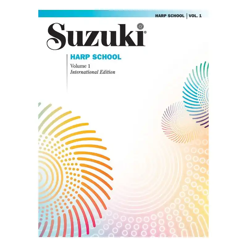 Free Shipping Suzuki Harp School Harp Part Volume 1