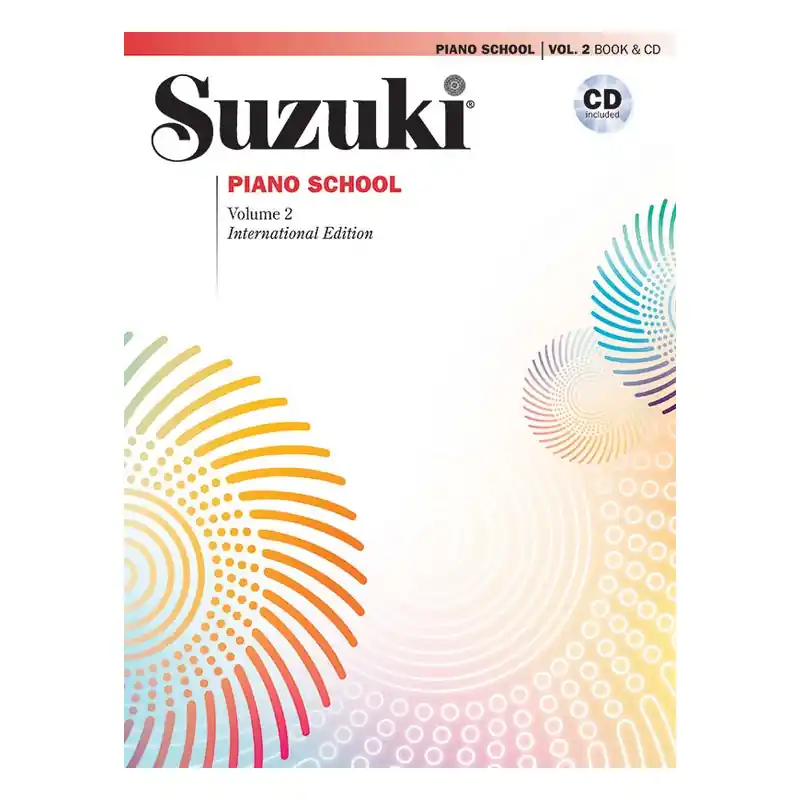 Suzuki Piano School International Edition Piano Book and CD Volume 2 Special Discount