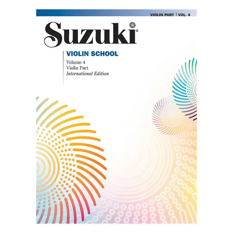 Suzuki Violin School Violin Part Volume 4 (Revised) Premium