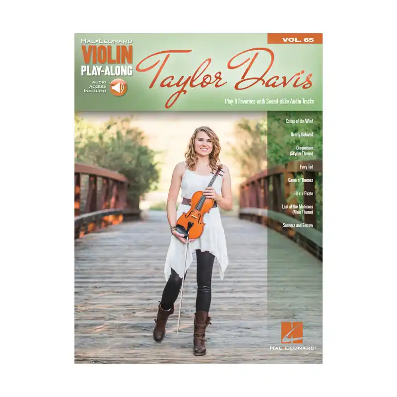 Professional Grade Taylor Davis Violin Play Along