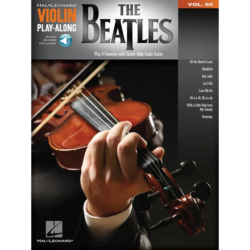The Beatles (Violin Play-Along Volume 60) Final Sale