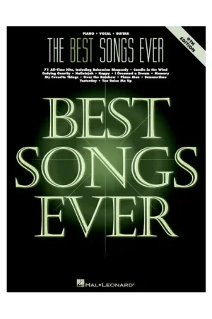 Weekend Sale The Best Songs Ever - 9th Edition (Piano Vocal & Guitar)